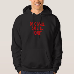 Halloween Stedelijke Spray Letter Tag Dood Van Bin Hoodie