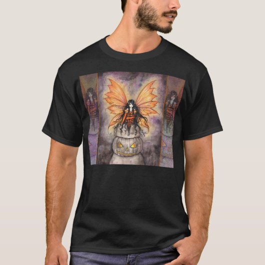Halloween Steen Gotische Fee Fantasy Kunst T-shirt (Voorkant)