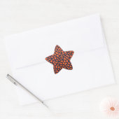 Halloween Ster Sticker (Envelop)