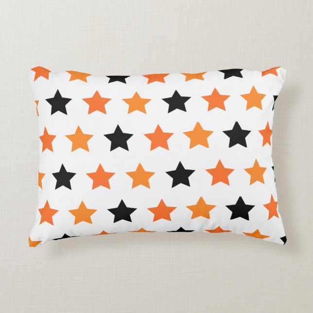 Halloween sterren accent kussen (Voorkant)