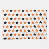 Halloween Sterren Keukenhanddoek (Horizontaal)