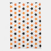 Halloween Sterren Keukenhanddoek (Verticaal)