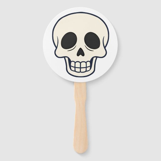 Halloween Stick Faces - Dubbelzijdige Party Props Handwaaier (Achterkant)