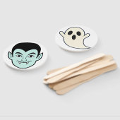 Halloween Stick Faces - Dubbelzijdige Party Props Handwaaier (Niet-gemonteerd)