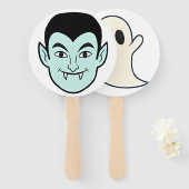 Halloween Stick Faces - Dubbelzijdige Party Props Handwaaier (Voorkant en achterkant)