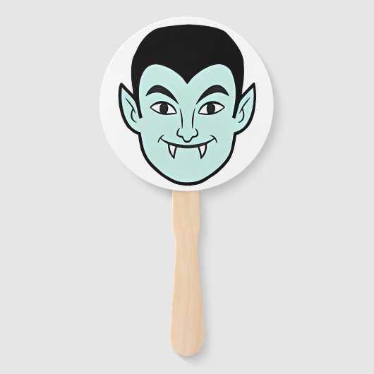 Halloween Stick Faces - Dubbelzijdige Party Props Handwaaier (Voorkant)