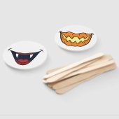 Halloween Stick Faces - Dubbelzijdige Party Props Handwaaier (Niet-gemonteerd)