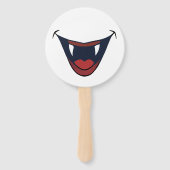 Halloween Stick Faces - Dubbelzijdige Party Props Handwaaier (Voorkant)