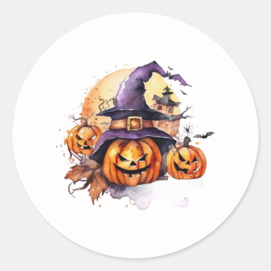 halloween sticker (Voorkant)