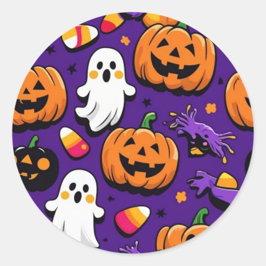 Halloween Sticker (Voorkant)