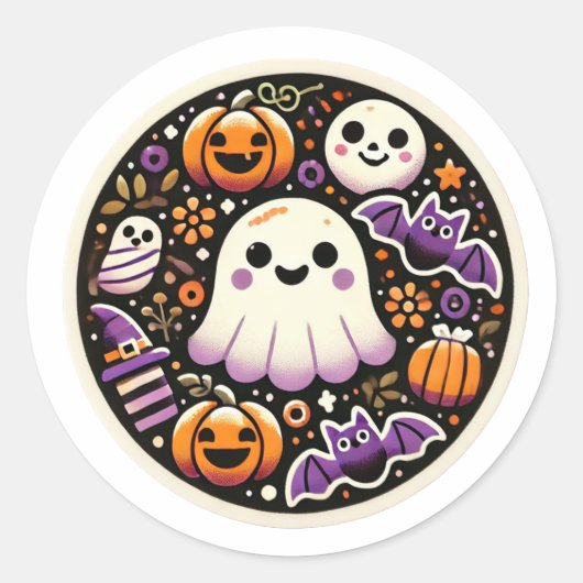 Halloween Sticker (Voorkant)