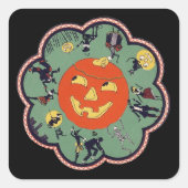 Halloween  sticker (Voorkant)