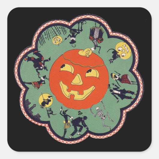 Halloween  sticker (Voorkant)