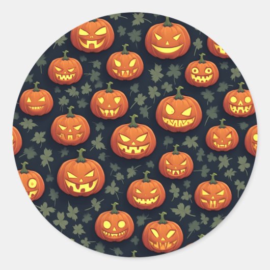 Halloween sticker (Voorkant)