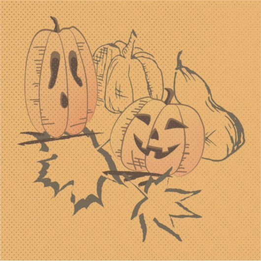Halloween Sticker (Voorkant)
