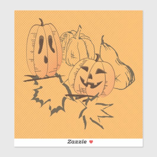 Halloween Sticker (Vel)