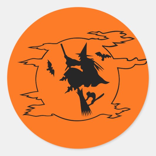 Halloween Sticker (Voorkant)