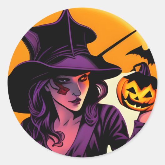 Halloween Sticker (Voorkant)