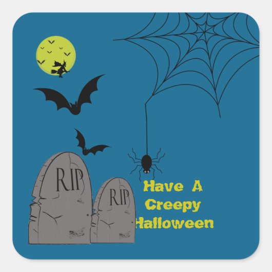 Halloween sticker (Voorkant)