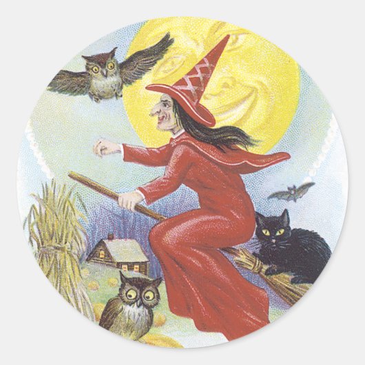 Halloween Sticker (Voorkant)