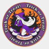 HALLOWEEN  sticker (Voorkant)