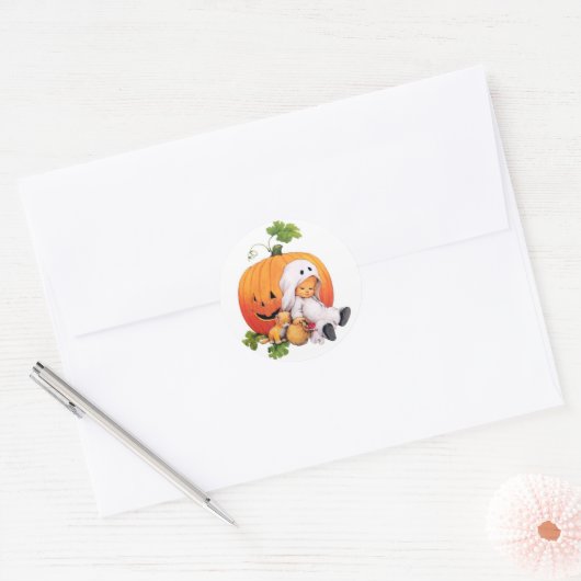 Halloween sticker (Envelop)