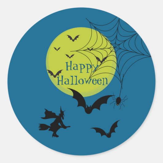 Halloween sticker (Voorkant)