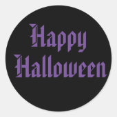 Halloween Sticker (Voorkant)