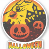 HALLOWEEN STICKER (Voorkant)