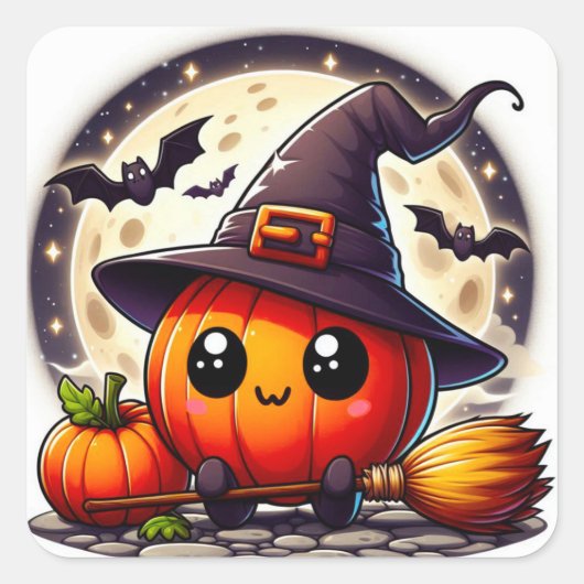 Halloween Sticker (Voorkant)