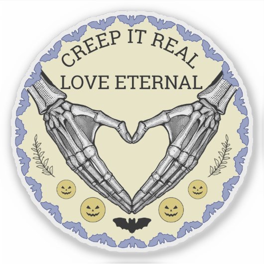 Halloween Sticker (Voorkant)