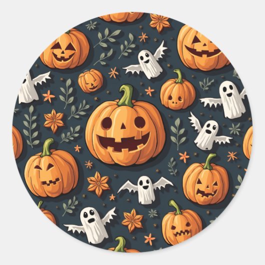 Halloween Sticker (Voorkant)