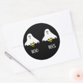 Halloween Sticker Adult Party Boo Bees Ghost (Envelop)