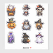 Halloween Sticker Bundel (Vel)