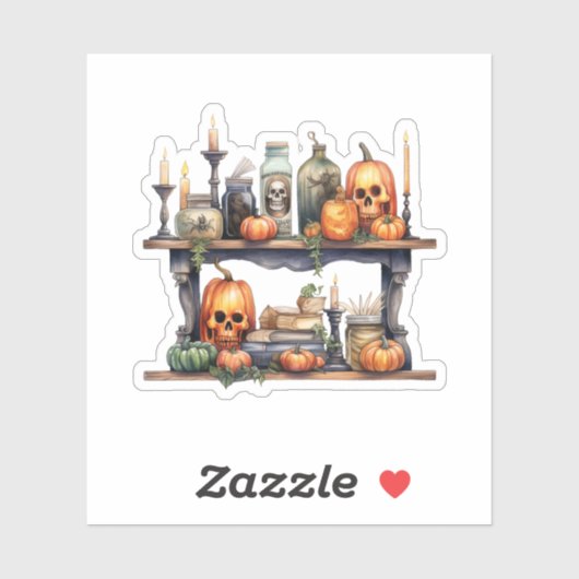 Halloween Sticker Gereedschap van de Trade (Vel)