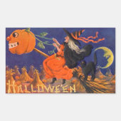  Halloween Sticker | Heksenkat (Voorkant)