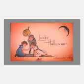  HALLOWEEN STICKER RECTANGLE (Voorkant)