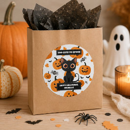 Halloween Sticker – Te Kuttig om te Verschrikken Z