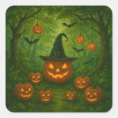 Halloween sticker that matches nature (Voorkant)