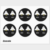 Halloween Sticker Volwassenenfeest Boo Bees Geest (Vel)