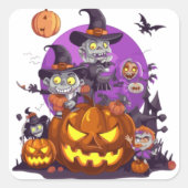 Halloween stickers (Voorkant)