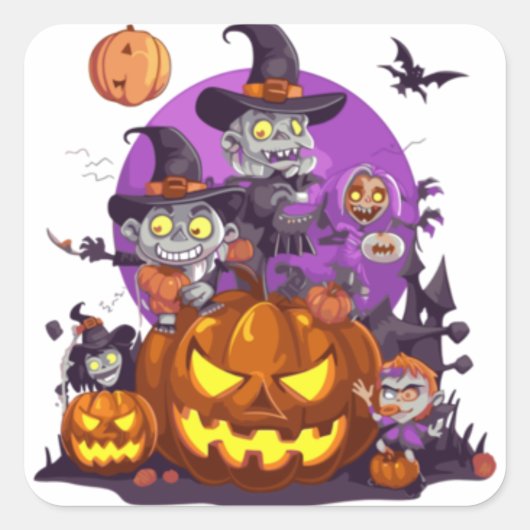 Halloween stickers (Voorkant)
