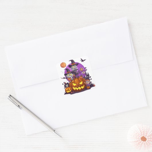 Halloween stickers (Envelop)