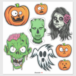 Halloween stickers