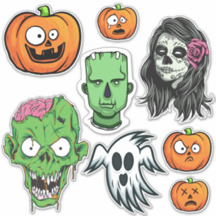 Halloween stickers