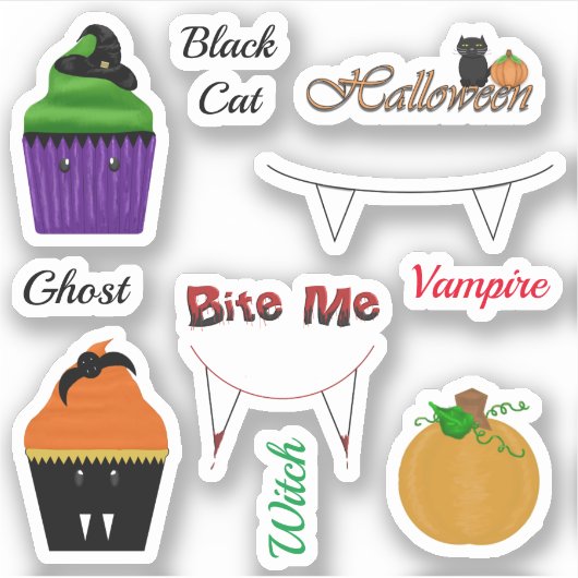 Halloween Stickers (Voorkant)