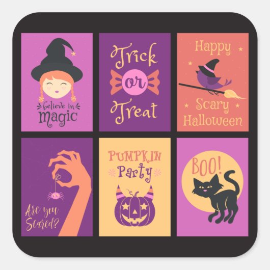 Halloween Stickers (Voorkant)