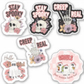Halloween Stickers Blad (Voorkant)