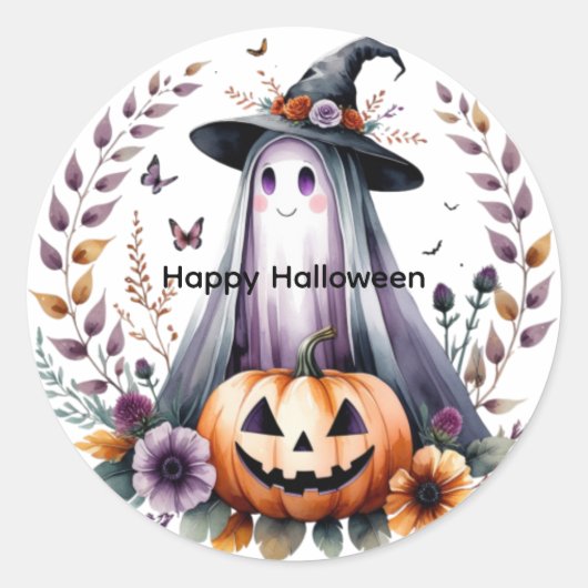 Halloween stickers en labels (Voorkant)