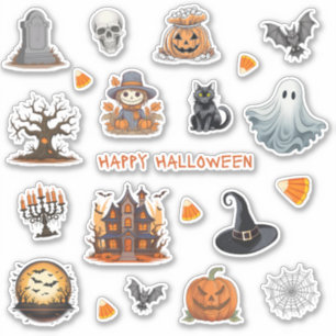 Halloween Stickers Halloween Journal Stickers